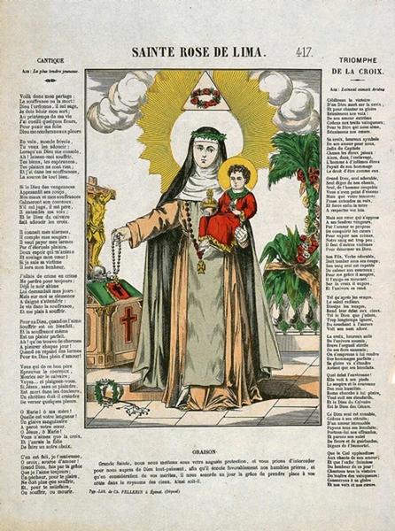 SAINTE ROSE DE LIMA. 417. (titre inscrit)_0