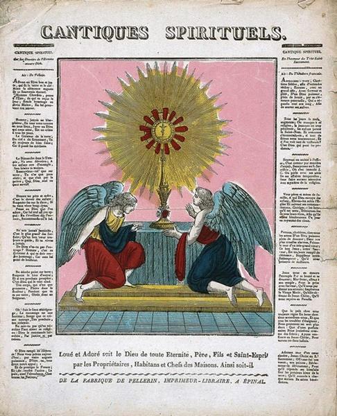 CANTIQUES SPIRITUELS. (titre inscrit); Saint Sacrement (titre.factice)_0