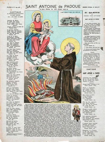 SAINT ANTOINE de PADOUE / Fête le 13 Juin (titre inscrit)_0