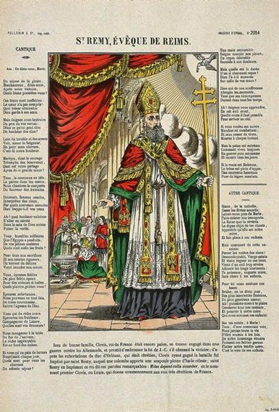 ST. REMY, EVEQUE DE REIMS. (titre inscrit)_0