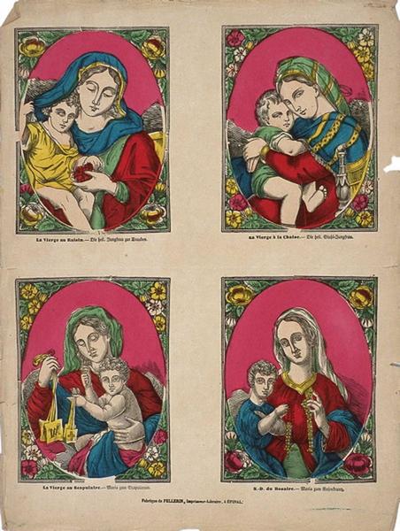 La Vierge au Raisin / La Vierge à la Chaise. / La Vierge au Scapulaire. / N.-D. du Rosaire. (titre inscrit fr., all.)_0