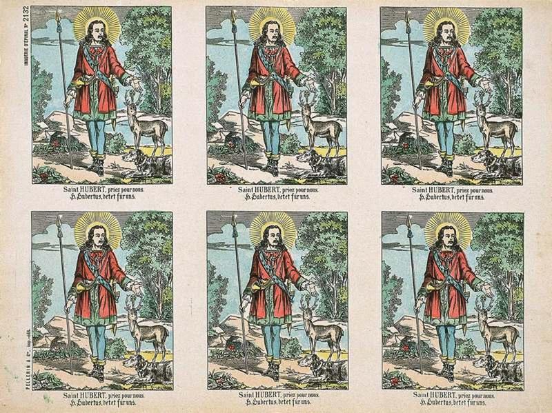 Saint HUBERT, priez pour Nous (titre factice fr., all.)_0