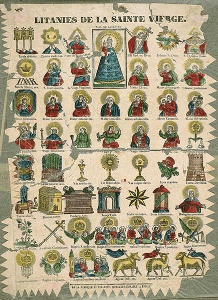 LITANIES DE LA SAINTE VIERGE. (titre inscrit)_0