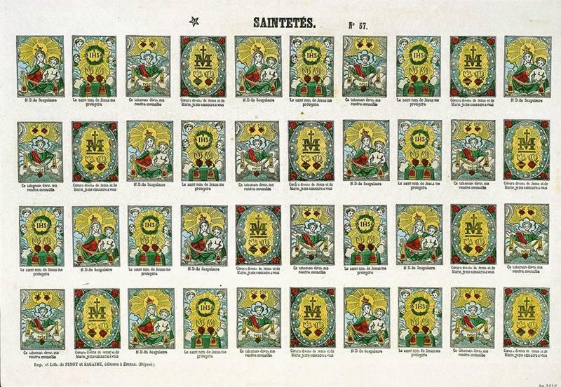 SAINTETES. n°57. (titre inscrit)_0