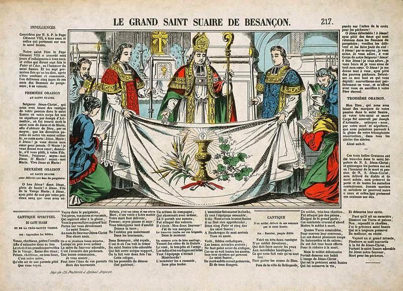 LE GRAND SAINT SUAIRE DE BESANCON. 217. (titre inscrit)_0