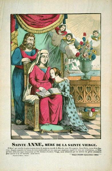 SAINTE ANNE, MERE DE LA SAINTE VIERGE. (titre inscrit)_0
