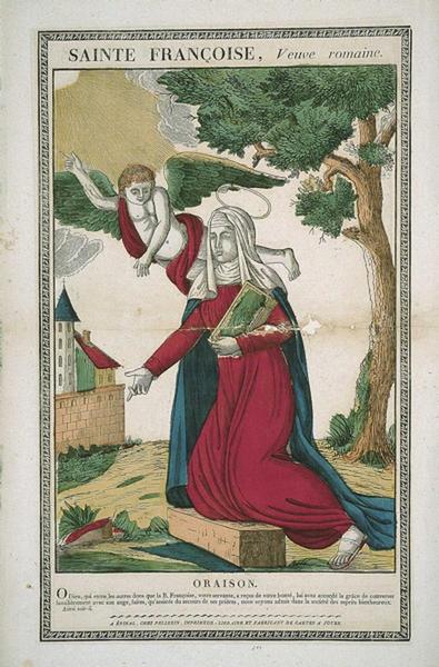 SAINTE FRANCOISE, Veuve romaine. (titre inscrit)_0