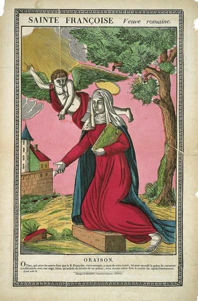 SAINTE FRANCOISE, Veuve romaine. (titre inscrit)_0