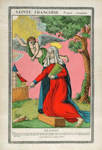 SAINTE FRANCOISE, Veuve romaine. (titre inscrit)_0