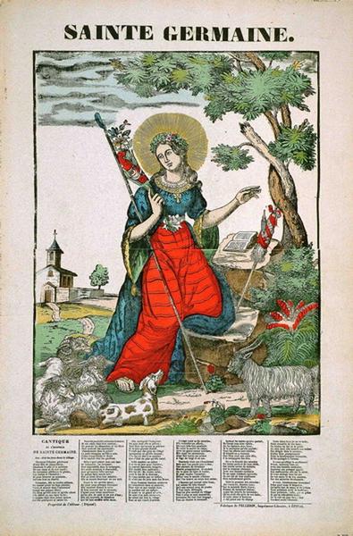 SAINTE GERMAINE. (titre inscrit)_0