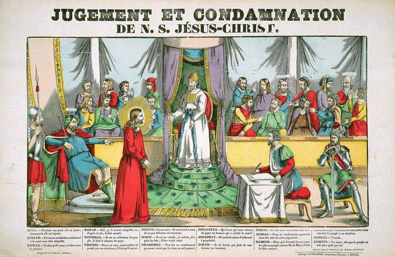 JUGEMENT ET CONDAMNATION / DE N.S. JESUS-CHRIST. (titre inscrit)_0