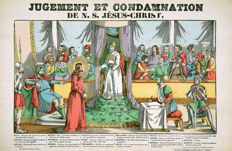 JUGEMENT ET CONDAMNATION / DE N.S. JESUS-CHRIST. (titre inscrit)_0