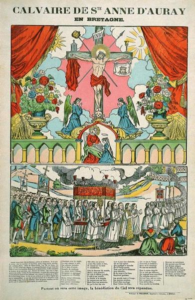 CALVAIRE DE Ste ANNE D'AURAY / EN BRETAGNE. (titre inscrit)_0
