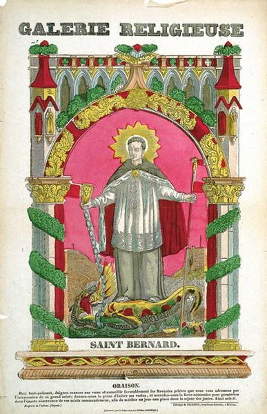 GALERIE RELIGIEUSE. SAINT BERNARD. (titre inscrit)_0