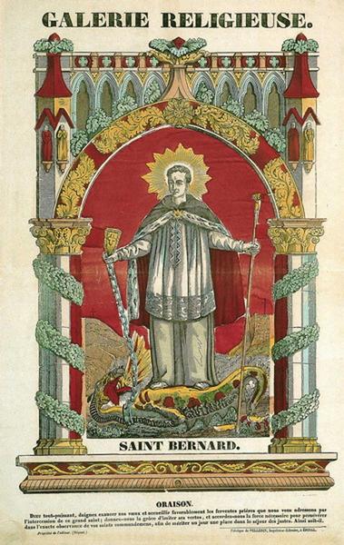 GALERIE RELIGIEUSE. SAINT BERNARD. (titre inscrit)_0