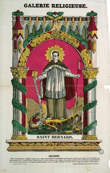 GALERIE RELIGIEUSE. SAINT BERNARD. (titre inscrit)_0