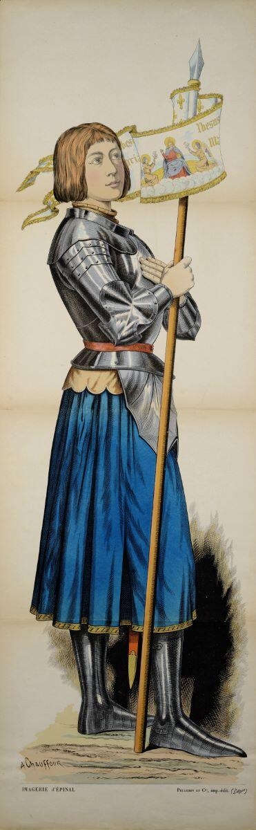 Jeanne d'Arc (titre factice), Alfred Chauffour, 1890-1895