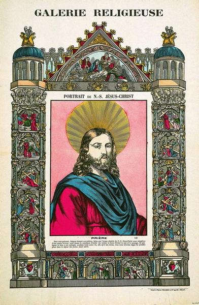 GALERIE RELIGIEUSE / PORTRAIT DE N.-S. JESUS-CHRIST 143 (titre inscrit)_0