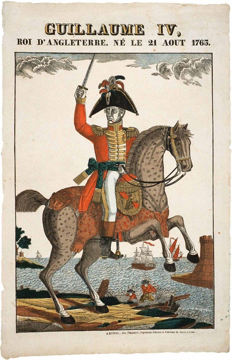GUILLAUME IV, / ROI D'ANGLETERRE, NÉ LE 21 AOUT 1765. (titre inscrit)_0