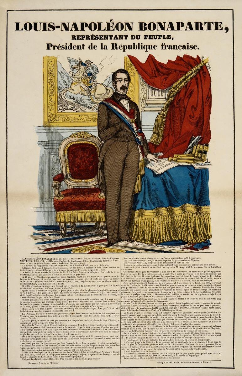 LOUIS-NAPOLEON BONAPARTE, REPRESENTANT DU PEUPLE, Président de la République française. (titre inscrit)_0