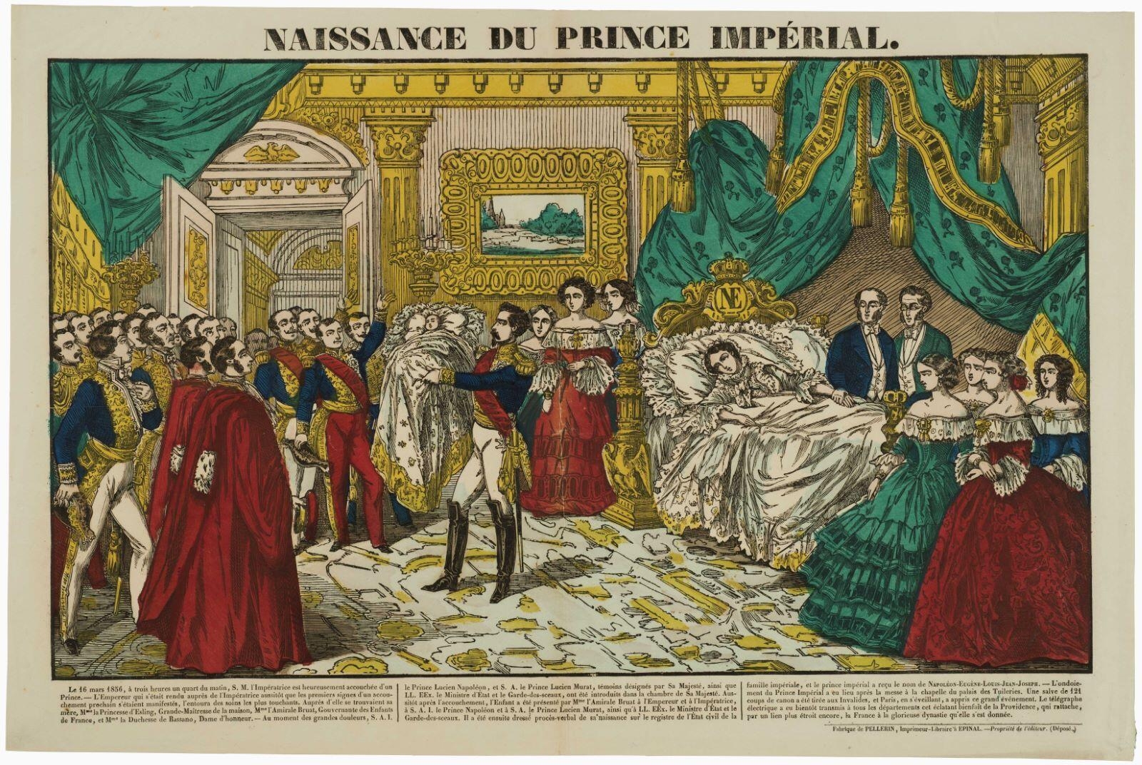 NAISSANCE DU PRINCE IMPÉRIAL. (titre inscrit)_0