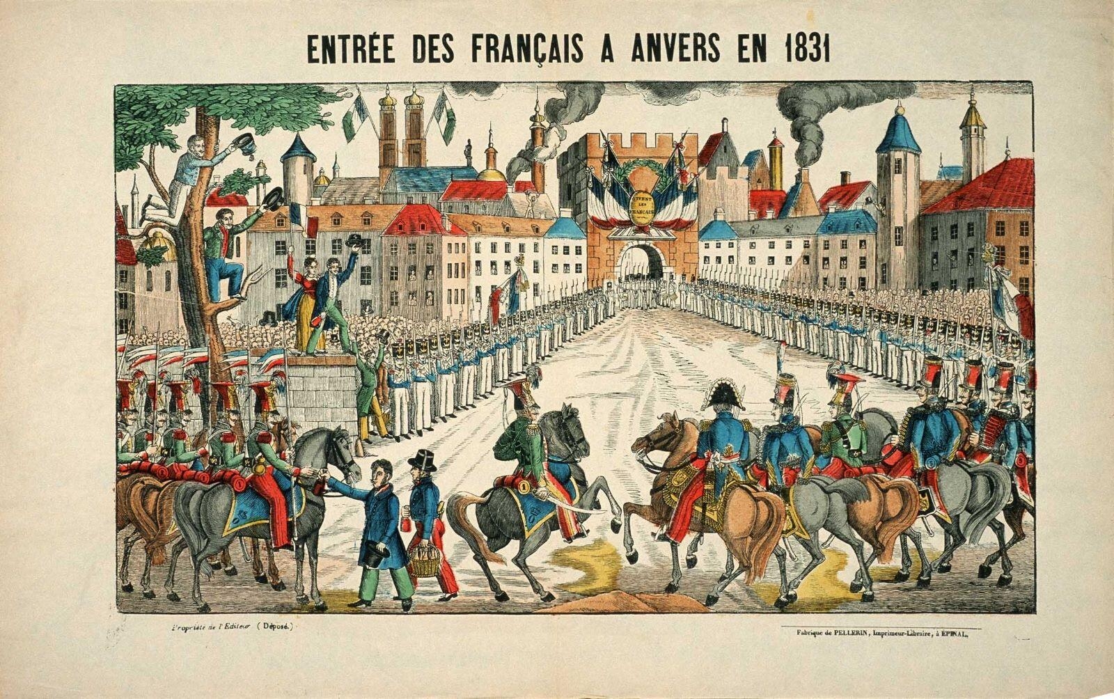 ENTRÉE DES FRANÇAIS A ANVERS EN 1831 (titre inscrit)_0