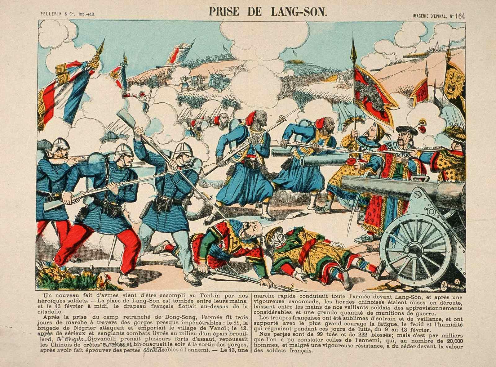 PRISE DE LANG-SON. (titre inscrit), 1885