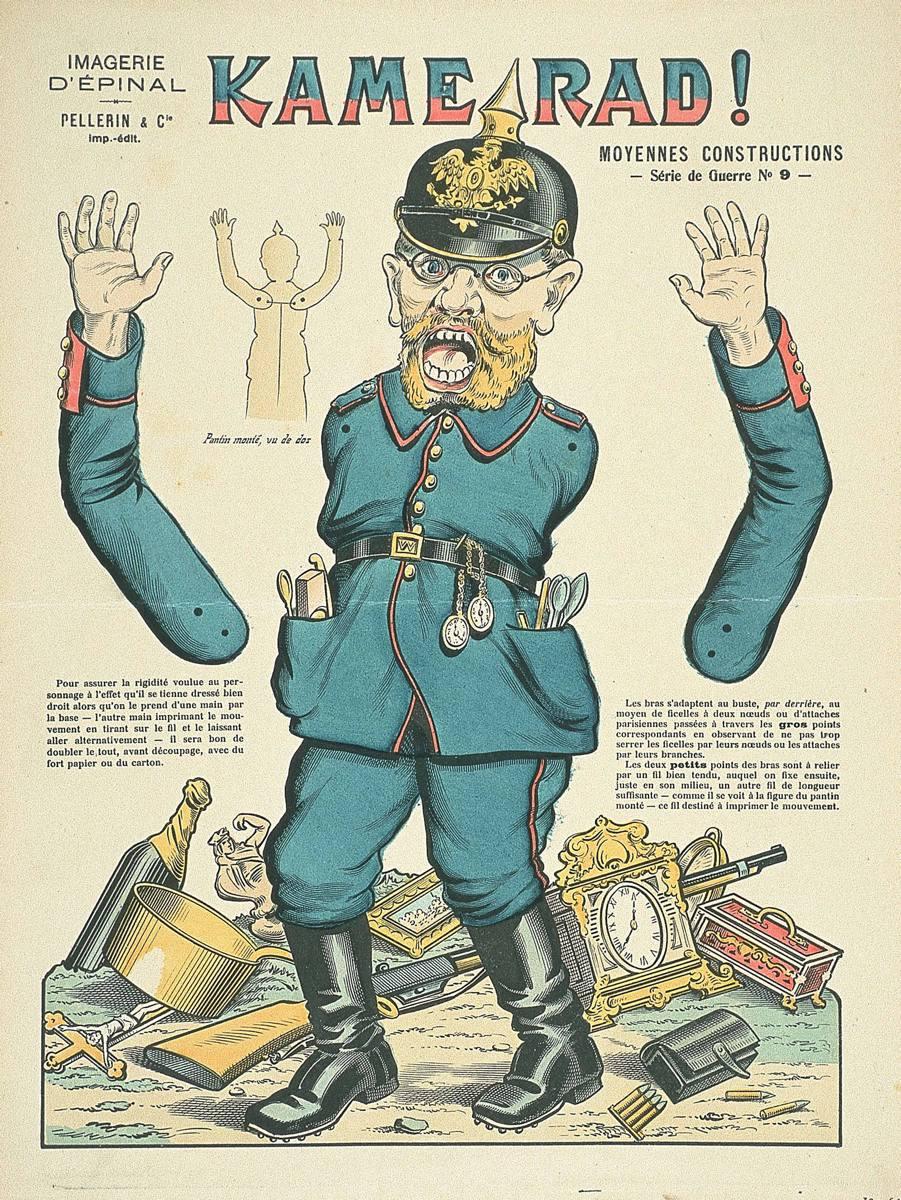 KAMERAD ! (titre inscrit), Louis Georges Albert Morinet, 1915