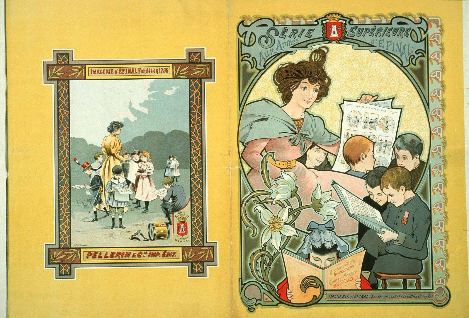 SÉRIE SUPERIEURE / Aux armes d'EPINAL (titre inscrit), Jules Hénault, 1905