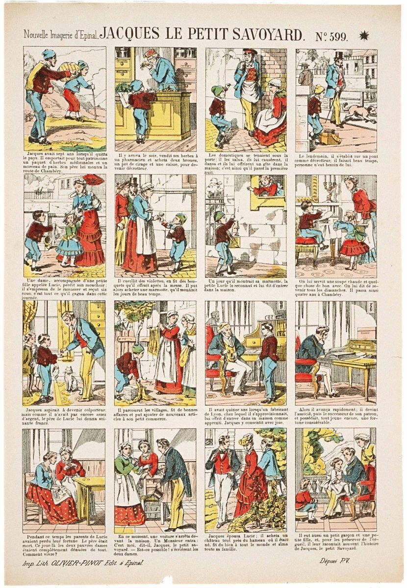 JACQUES LE PETIT SAVOYARD. N°.599. (titre inscrit), Olivier-Pinot, 1879 dépôt légal