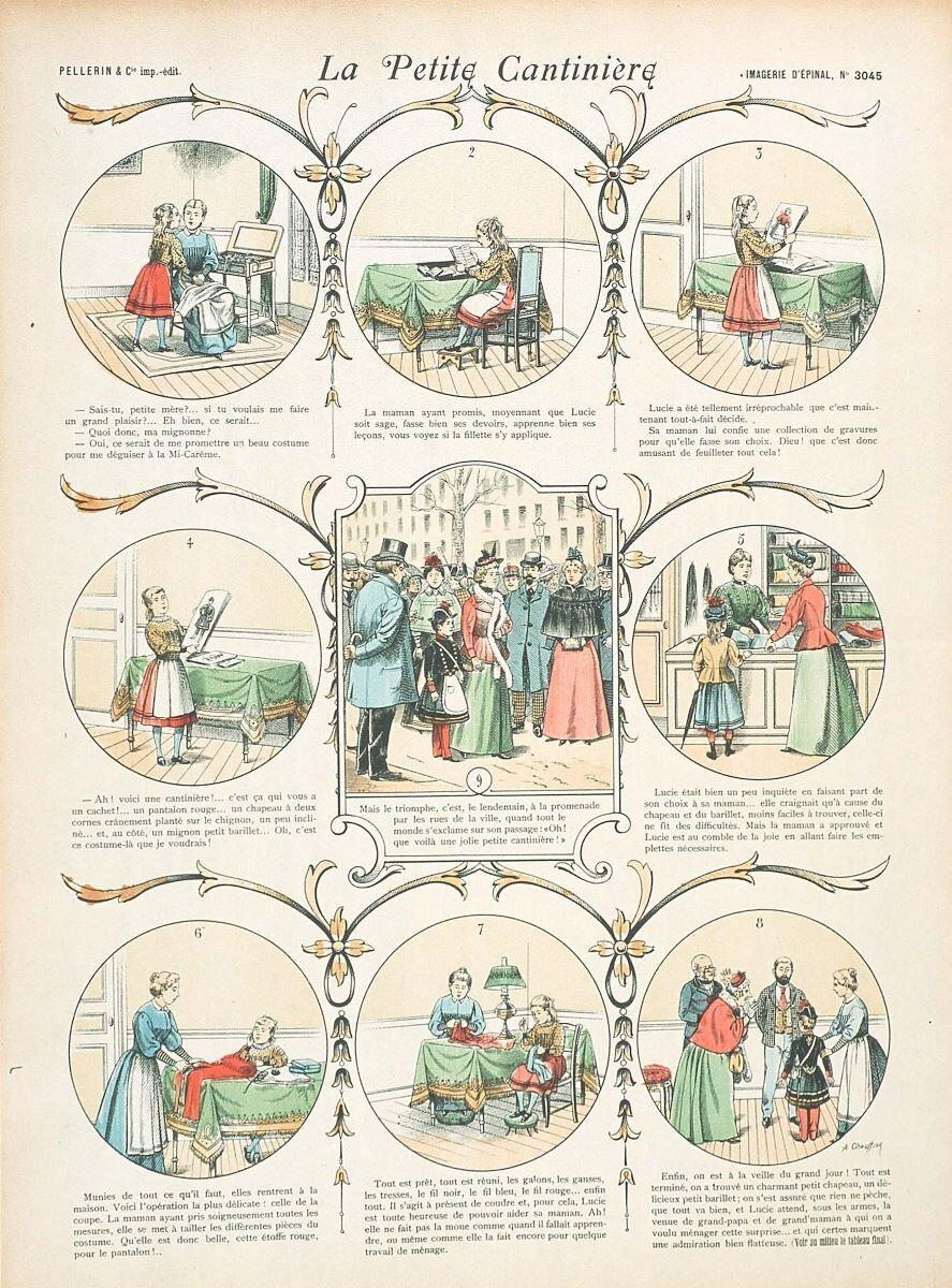 La Petite Cantinière (titre inscrit), Alfred Chauffour, 1903 dépôt légal