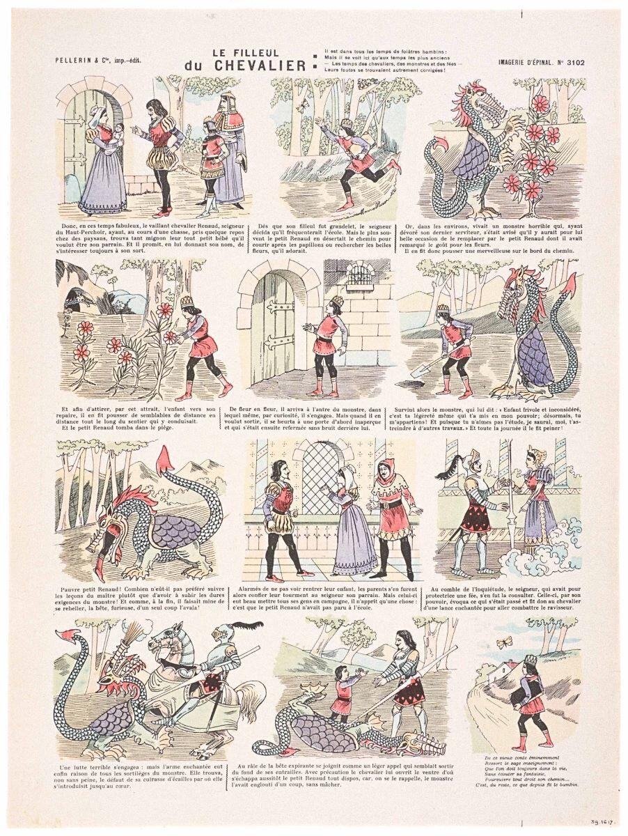 LE FILLEUL du CHEVALIER : (titre inscrit), Henry Hennault, 1907 dépôt légal
