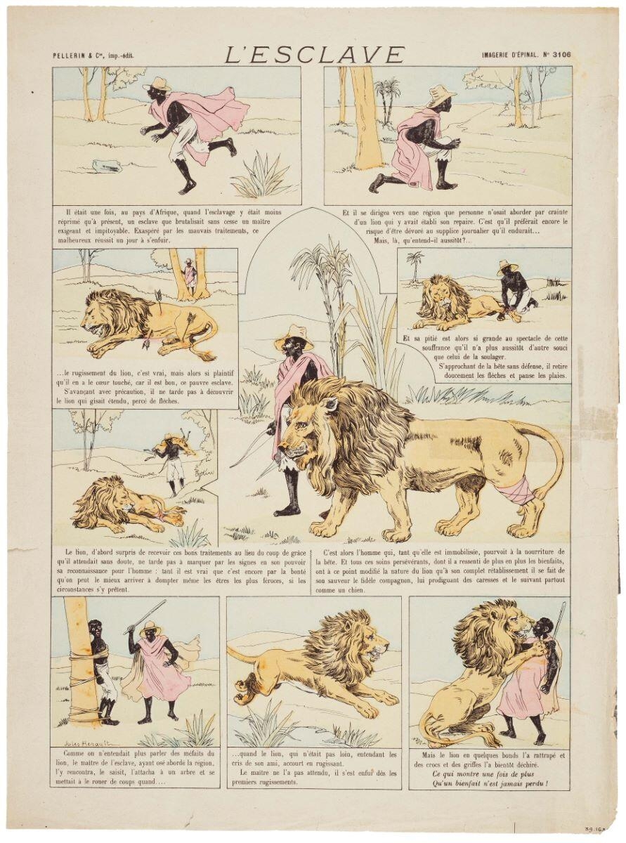 L'ESCLAVE (titre inscrit), Jules Hénault, 4e quart 19e siècle