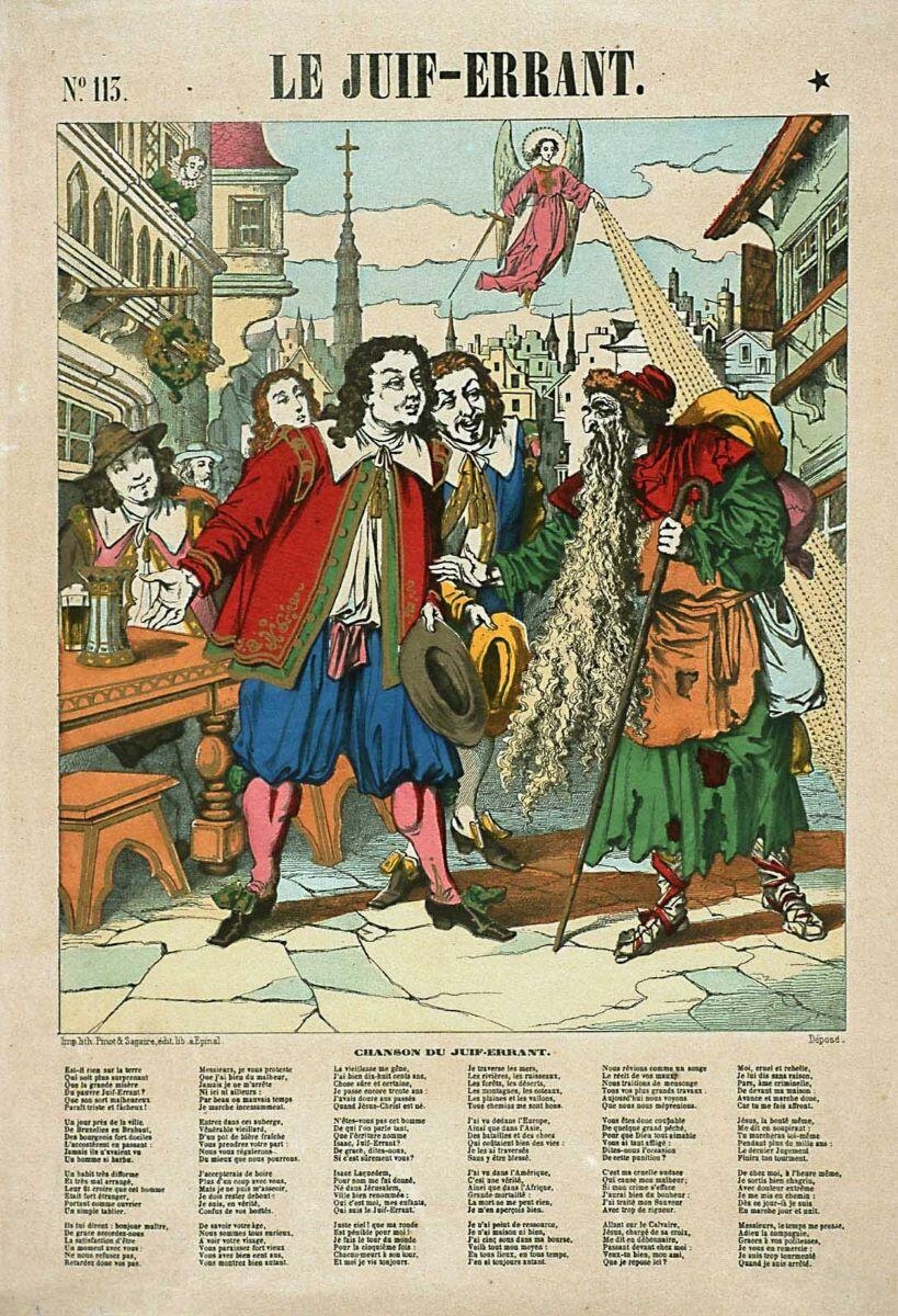LE JUIF-ERRANT. N°113. (titre inscrit), Charles Pinot, 1862 dépôt légal