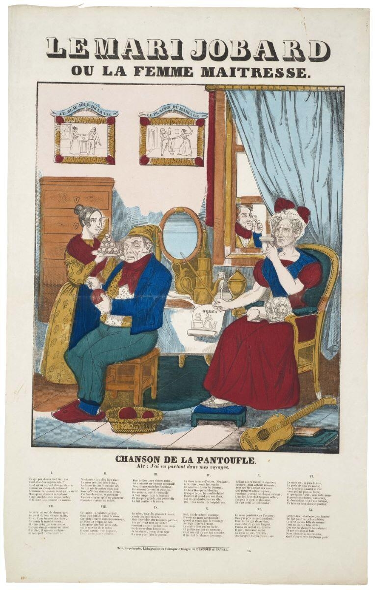 LE MARI JOBARD / OU LA FEMME MAITRESSE. 96 (titre inscrit)_0