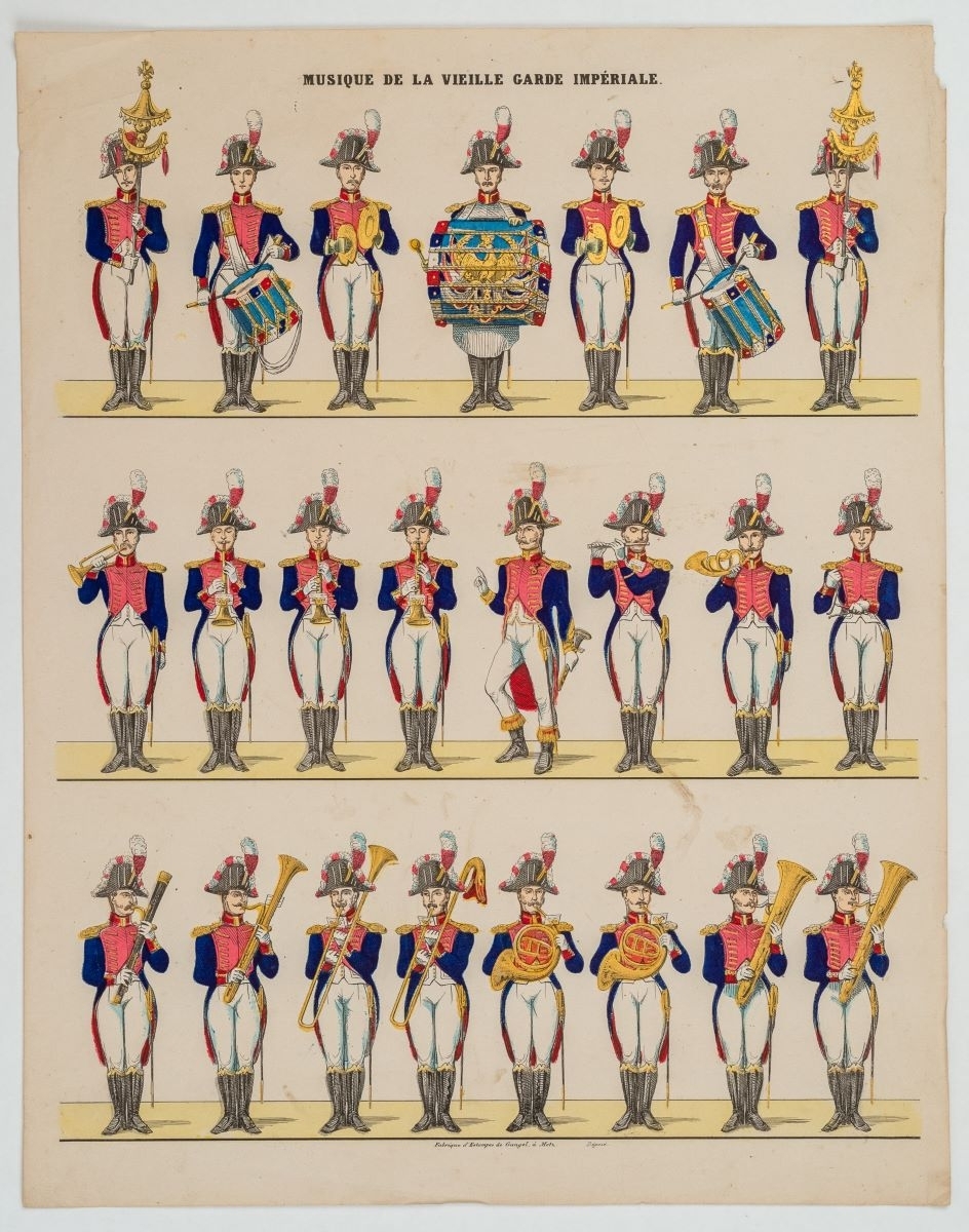 MUSIQUE DE LA VIEILLE GARDE IMPERIALE. (titre inscrit)_0