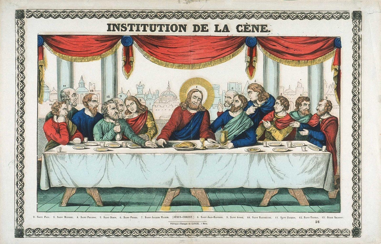 INSTITUTION DE LA CÈNE. 56 (titre inscrit)_0