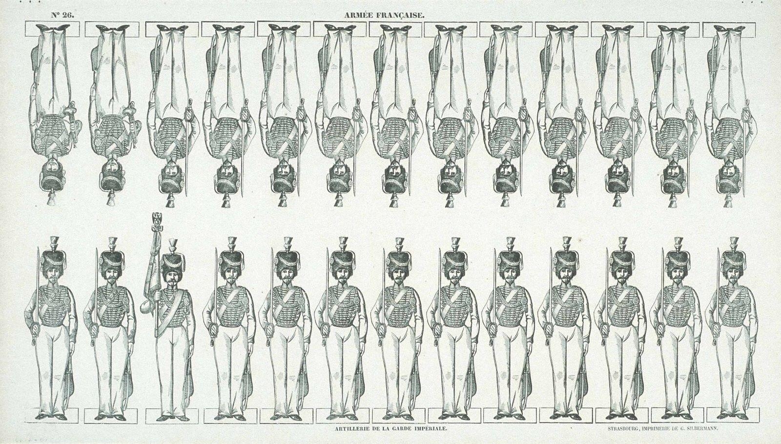 ARMEE FRANCAISE. N°26. / ARTILLERIE DE LA GARDE IMPÉRIALE  (titre inscrit)_0