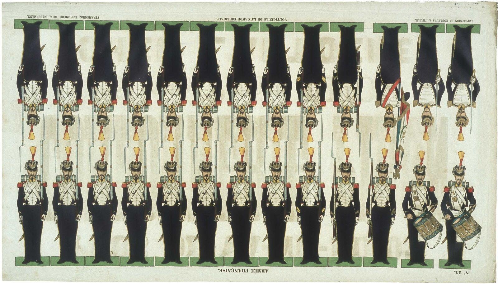 ARMEE FRANCAISE. N°25. / VOLTIGEURS DE LA GARDE IMPERIALE. (titre inscrit)_0