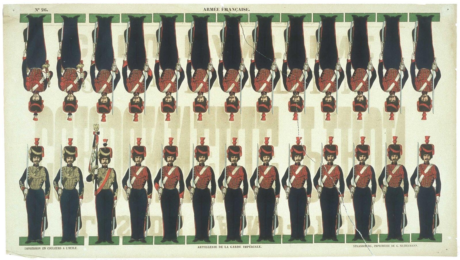 ARMEE FRANCAISE. N°26. / ARTILLERIE DE LA GARDE IMPERIALE. (titre inscrit)_0