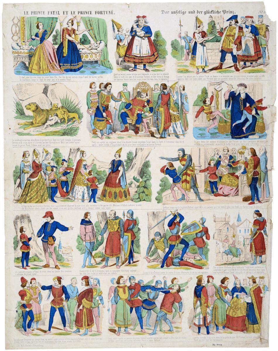 LE PRINCE FATAL ET LE PRINCE FORTUNÉ. N°=20. (titre inscrit)_0