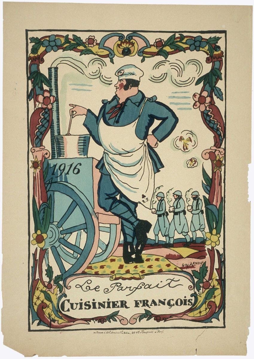 Le Parfait / CUISINIER FRANÇOIS (titre inscrit), Guy Arnoux, 1914-1918