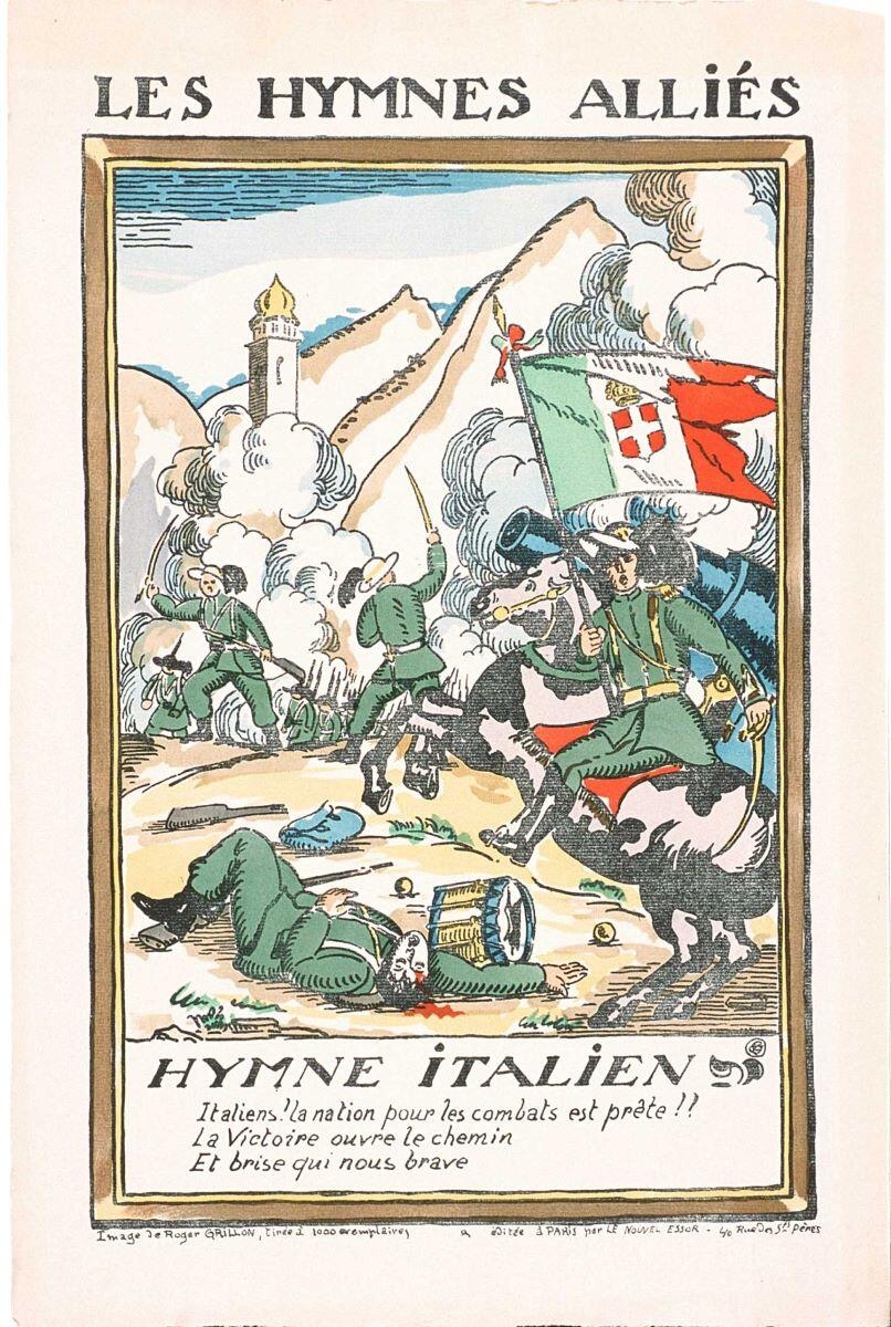 LES HYMNES ALLIÉS / HYMNE ITALIEN (titre inscrit)_0