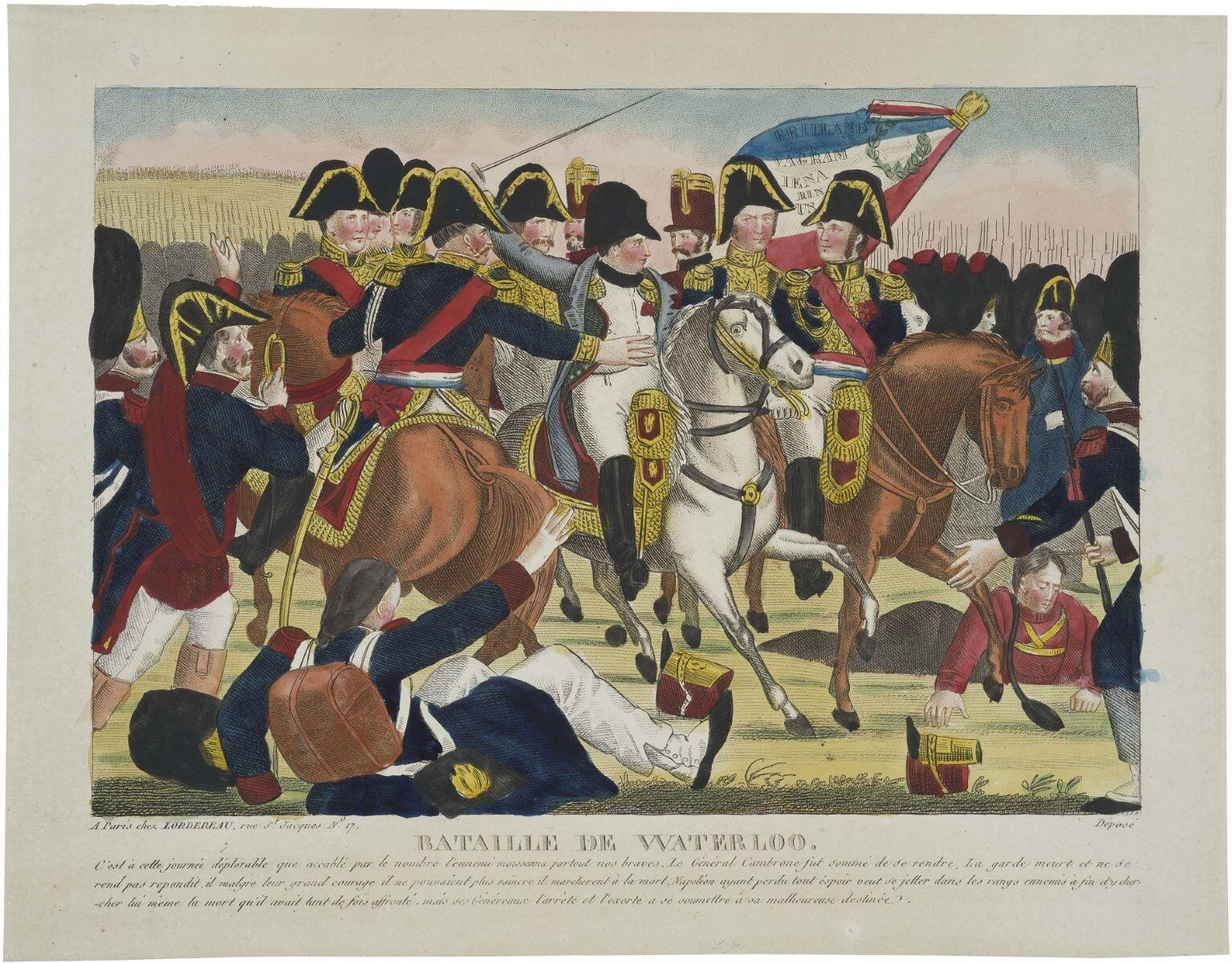 BATAILLE DE WATERLOO. (titre inscrit)_0