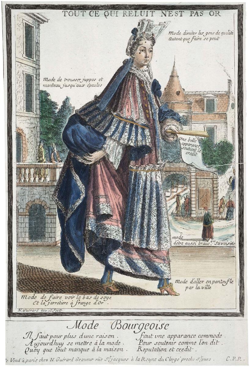 TOUT CE QUI RELUIT N’EST PAS OR (titre inscrit), Nicolas Guérard, 1700 vers
