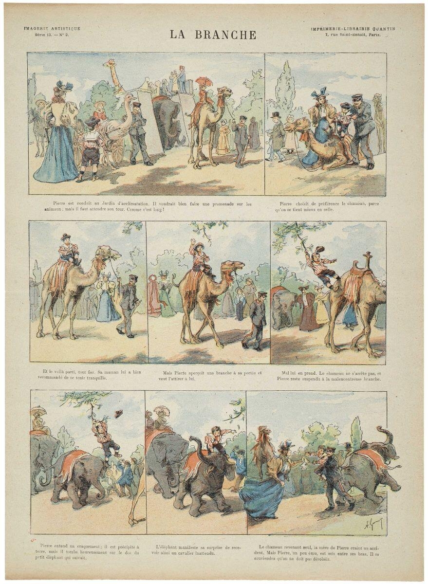 LA BRANCHE (titre inscrit), Adolphe Ernest Gumery, 1895 dépôt légal