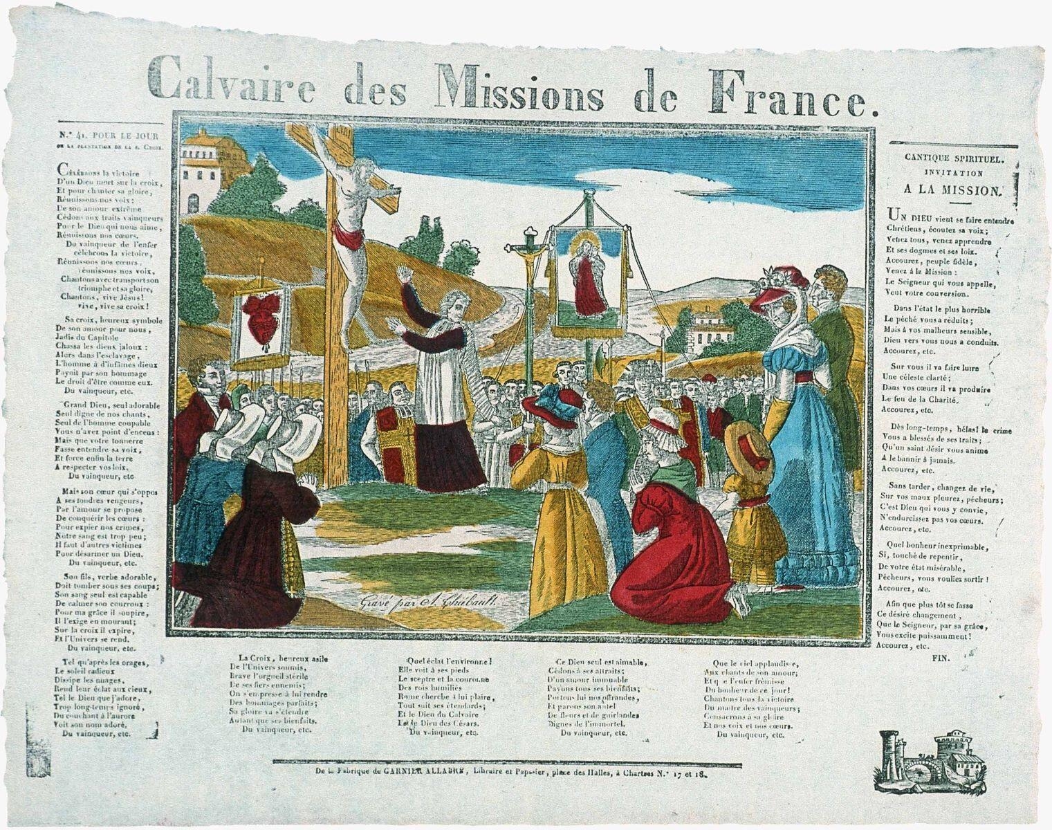 Calvaire des Missions de France. (titre inscrit)_0