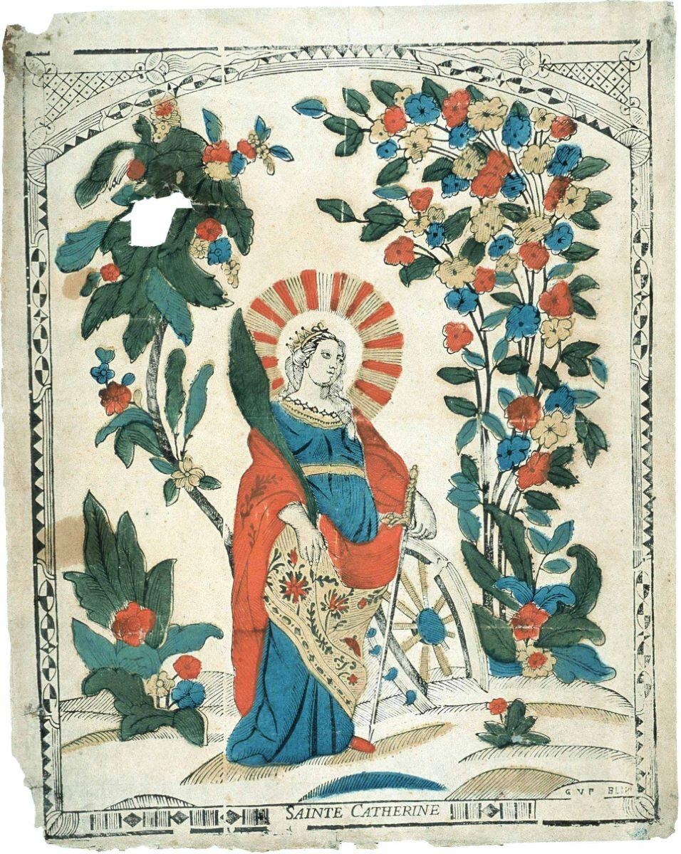 SAINTE CATHERINE (titre inscrit), Thomas Blin, 1805-1828