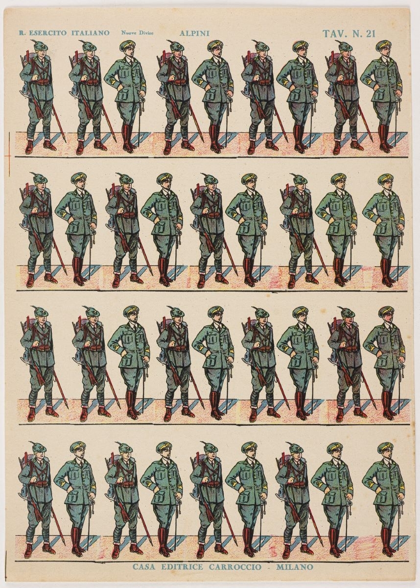 ALPINI TAV.  N. 21 (titre inscrit, it.) ; Chasseurs alpins (titre factice)_0