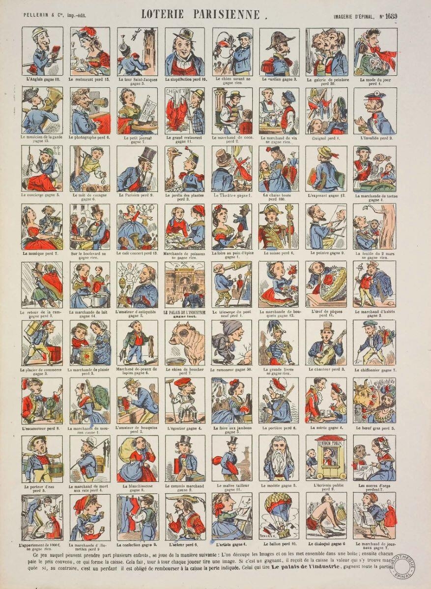 LOTERIE PARISIENNE. (titre inscrit)_0